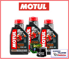  TAGLIANDO SUZUKI DL V-STROM 650 2012-2020 OLIO MOTUL 7100 10W40 + FILTRO HIFLO