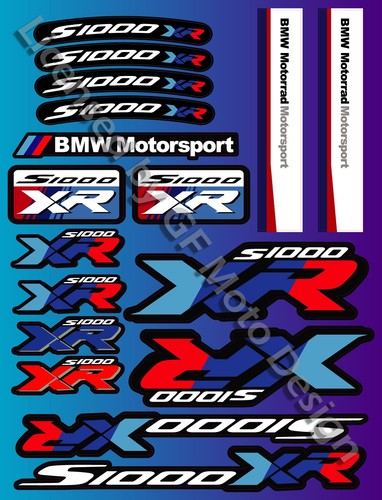 Kit adesivi foglio moto - adesivi,