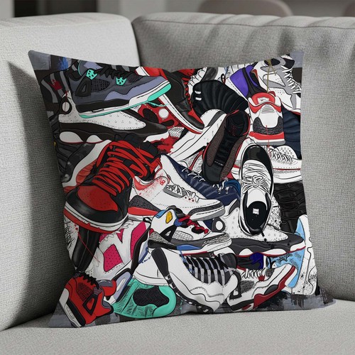 Copricuscino collage sneaker - copricuscino,