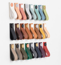 Maniglia per armadio in pelle