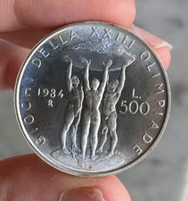 500 LIRE 1984 OLIMPIADI LOAS