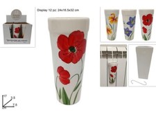 x Set 12 Pezzi Umidificatore Per Termosifone Ceramica Calorifero Fiori dfh