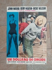 UN DOLLARO DI ONORE John Wayne Dean Martin FOTOBUSTA MANIFESTO CINEMA POSTER 