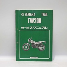 Yamaha TW200 Service Manual 2JL-28197-00 Original OEM Factory Repair Book Japan