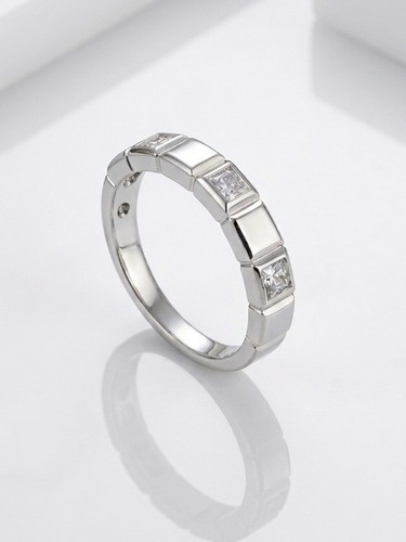 Anello fascia con accento - anello, a