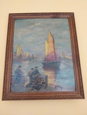 Tableau peinture marine huile