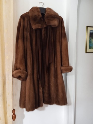 Pelliccia marrone visone - pelliccia, di