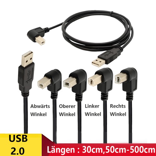 Cavo stampante usb 2 0 - 0.3m-5m,