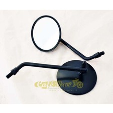 Specchi specchietti retrovisori moto epoca vintage nero replica Honda universali