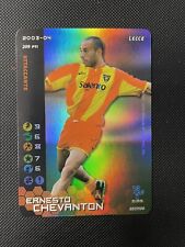 FOOTBALL CHAMPIONS ERNESTO CHEVANTON LECCE 03-04
