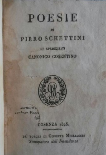 Schettini pirro poesie - pirro.,