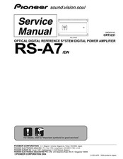 Servizio Manuale di Istruzioni