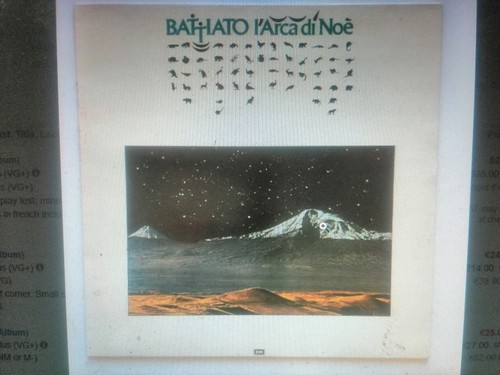 Franco battiato disco 33 - lp,