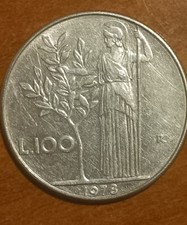 Rarissima moneta 100 lire - rarissima,