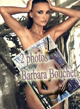 2 PHOTOS -  Barbara BOUCHET -  418-01 -   15x21cm   (6" x 8,5")