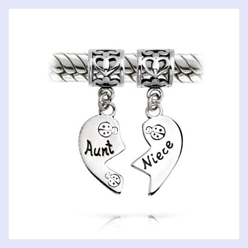 Bracciale argento sterling zia - bracciale,