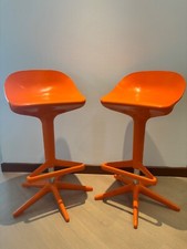 sgabelli kartell mod. spoon arancioni usati design. Bari