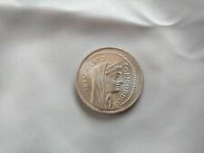 moneta 100% argento 1000 lire Roma Capitale (1870-1970) concordia originale 