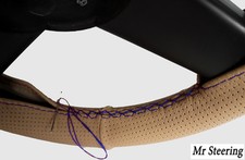 Beige Perforata Copertura Del