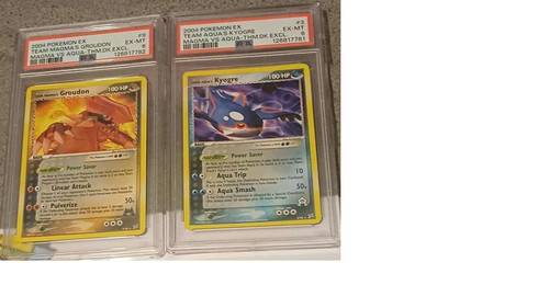 Groudon kyogre team magma vs - &,