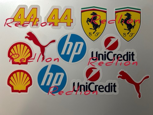 Adesivi scuderia ferrari - adesivi, f1