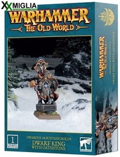 Warhammer The Old World - Dwarfen Mountain Holds - Dwarf King Oathstone 10-16