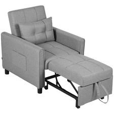 Divano Letto Singolo Grigio