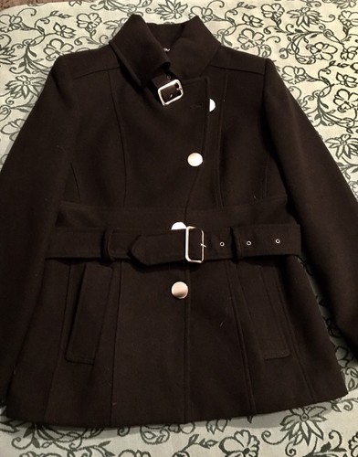 Giacca giaccone cappotto nero - giaccone,