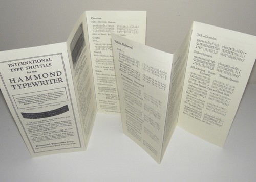 Macchina scrivere hammond - macchina,