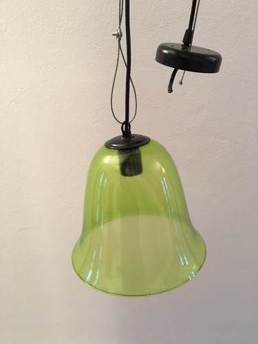 Lampadario campana vetro - in,