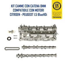 KIT CAMME 8MM COPERCHIO