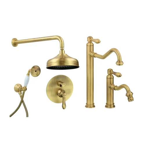 Set bagno con miscelatore