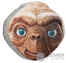 ET Extra-Terrestre 40 Anniversario Shaped 2 Oz Moneta Argento 5$ Niue 2022