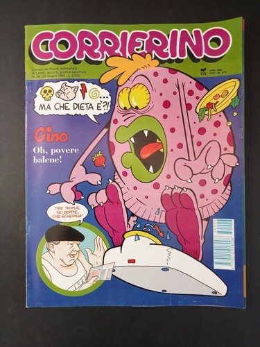Fumetto corrierino anno 1993 - fumetto,