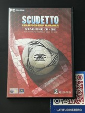 SCUDETTO 01/02 Championship Manager - PC PAL ITA COMPLETO in Italiano 2001 2002
