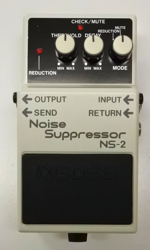 Boss noise suppressor - noise,