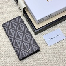 DIOR Men Long Zipped Wallet CD