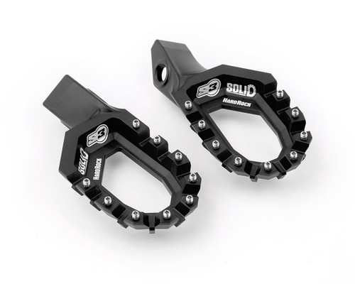 Pedane hardrock solid black - s3,
