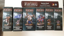 RUNEWARS boardgame Starter Set + 6 scatole NO miniature