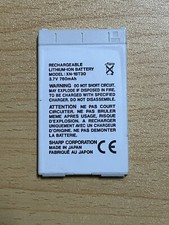 Batteria Originale Sharp XN-1BT30 battery GX15 GX17 GX25 GX29 GX30 GX31 GX-T15