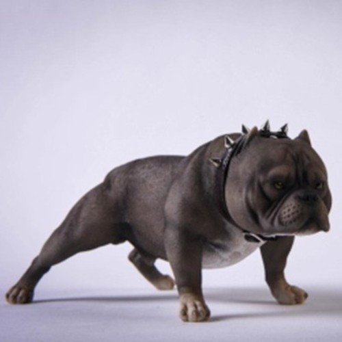 Modellino cane bullo scala 6 - modellino,