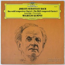 KEMPFF BACH EXCERPTS FROM