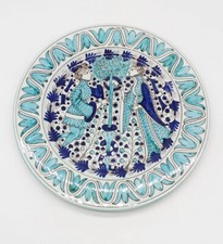 Piatto Azzurro Bitossi