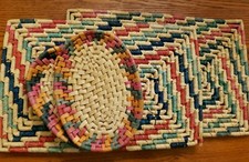Set tovagliette cesto - tovagliette,