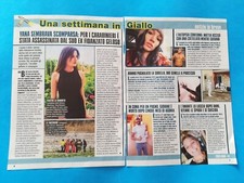 ARTICOLO DI GIORNALE GIALLO ITALIANO DA COLLEZIONE - (77)