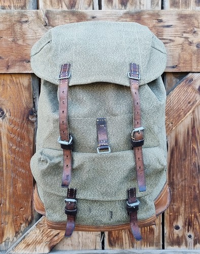 Robusto vecchio zaino - , esercito