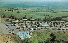 Rapid City South Dakota Lazy J Trailer Park Kampground Vintage Postcard K22786