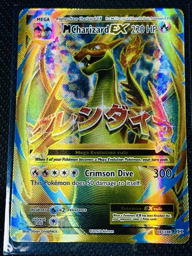 Pokémon tcg charizard - m, ex