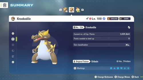 Krookodile shiny alpha 6ivs - shiny,