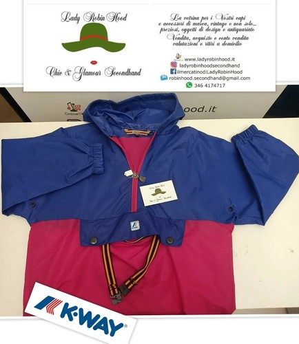 Kway impermeabile marsupio - kway,